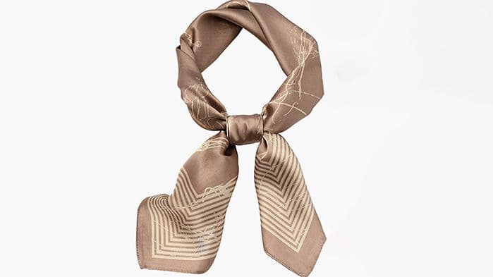Beige scarf